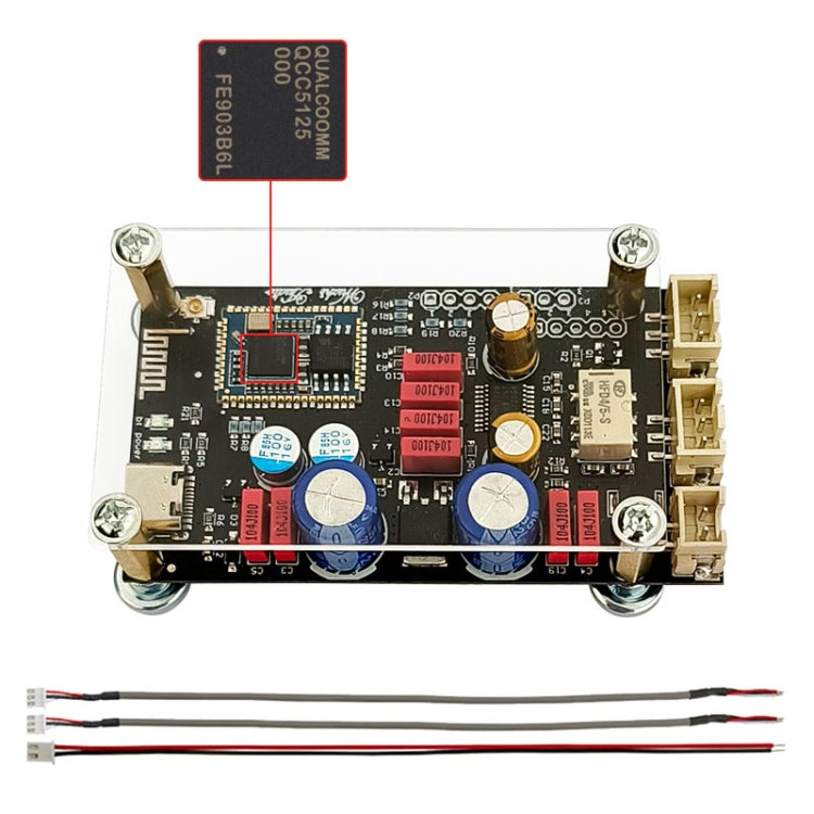 QCC5125 Bluetooth Lossless Decoder Board APTX Amplifier Wireless Receiver - Breadboard / Amplifier Board by PMC Jewellery | Online Shopping South Africa | PMC Jewellery | Buy Now Pay Later Mobicred