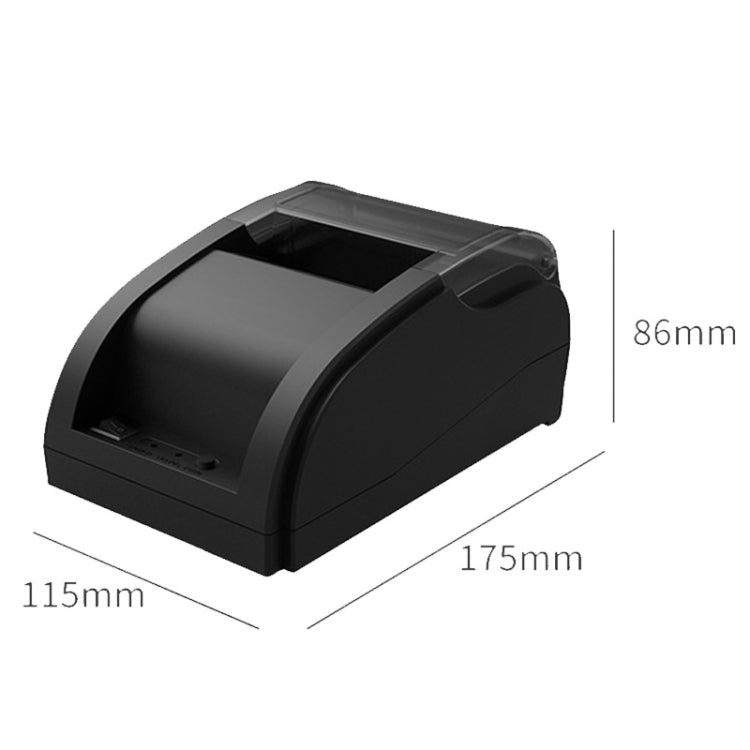 58mm USB Computer Version+Mobile Bluetooth Automatic Order Takeout Receipt Cashier Thermal Printer(US Plug) - Printer by PMC Jewellery | Online Shopping South Africa | PMC Jewellery | Buy Now Pay Later Mobicred