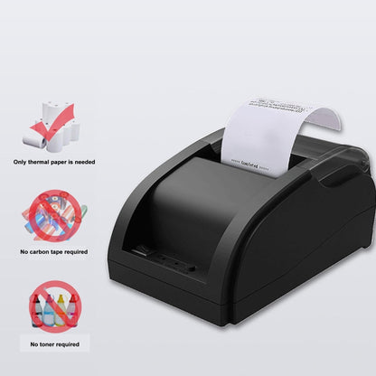 58mm USB Computer Version+Mobile Bluetooth Automatic Order Takeout Receipt Cashier Thermal Printer(UK Plug) - Printer by PMC Jewellery | Online Shopping South Africa | PMC Jewellery | Buy Now Pay Later Mobicred