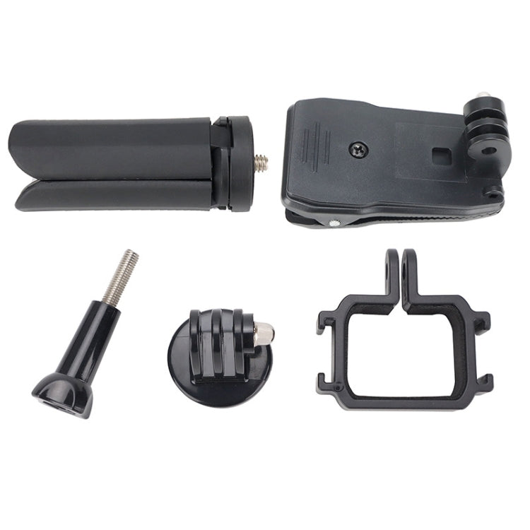 For DJI OSMO Pocket 3 Expansion Bracket Adapter Gimbal Camera Mounting Bracket Accessories, Style: Expand Bracket+Backpack Clip+Mini Triplet - Mount & Holder by PMC Jewellery | Online Shopping South Africa | PMC Jewellery | Buy Now Pay Later Mobicred