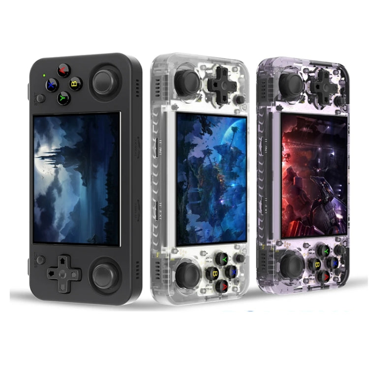 ANBERNIC RG35XX H Handheld Game Console 3.5 Inch IPS Screen Linux System 64GB+128GB(Transparent Purple) - Pocket Console by ANBERNIC | Online Shopping South Africa | PMC Jewellery | Buy Now Pay Later Mobicred