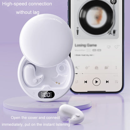 Bluetooth 5.3 Sleep Earphones TWS True Wireless Mini In-Ear Side Sleeping Running Sports Earphones(Black) - TWS Earphone by PMC Jewellery | Online Shopping South Africa | PMC Jewellery