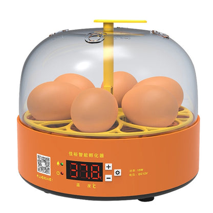 6-Eggs Small Household Experimental Children Smart Chicken Incubators, Spec: Automatic UK Plug - Incubators by PMC Jewellery | Online Shopping South Africa | PMC Jewellery