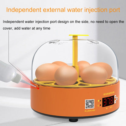 6-Eggs Small Household Experimental Children Smart Chicken Incubators, Spec: Manual UK Plug - Incubators by PMC Jewellery | Online Shopping South Africa | PMC Jewellery