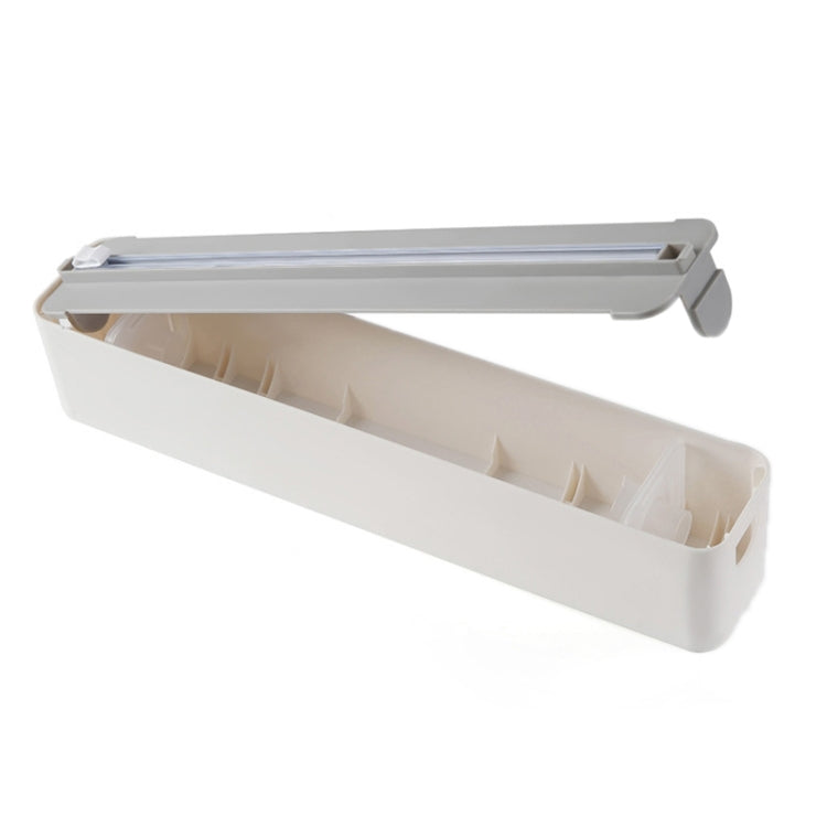 Wall-mounted Magnetic Cling Film Kitchen Paper Storage Cutter(Single Cutter) - Cutter & Peeler by PMC Jewellery | Online Shopping South Africa | PMC Jewellery