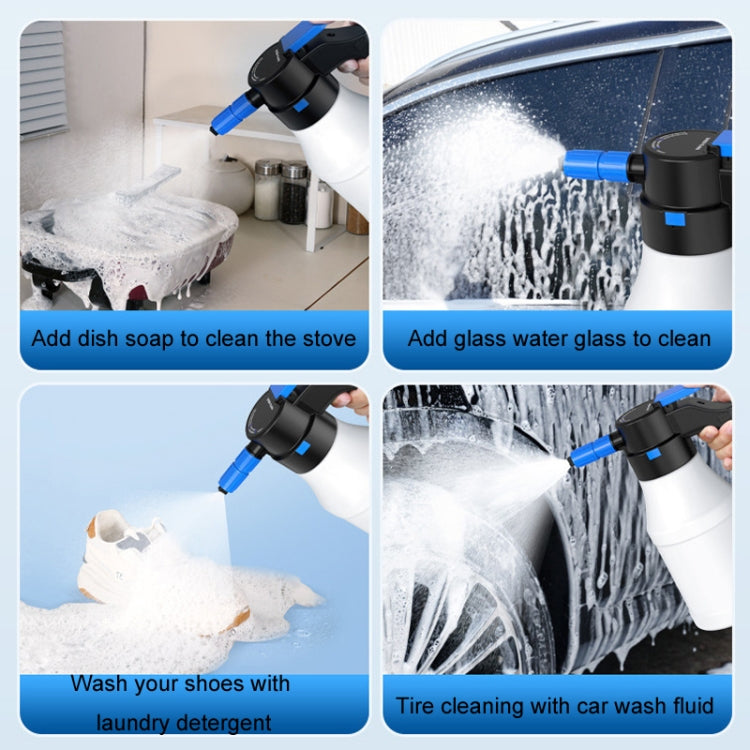 Wireless Electric Foam Watering Can Car Wash High Pressure PA Gardening Tools(1.5L) - Car washing supplies by PMC Jewellery | Online Shopping South Africa | PMC Jewellery | Buy Now Pay Later Mobicred