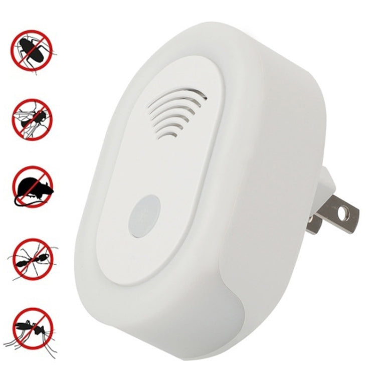 Adjustable Night Light Ultrasonic Mosquito Repeller Mini Home Electronic Mouse Repeller, Spec: UK Plug(White) - Repellents by PMC Jewellery | Online Shopping South Africa | PMC Jewellery | Buy Now Pay Later Mobicred