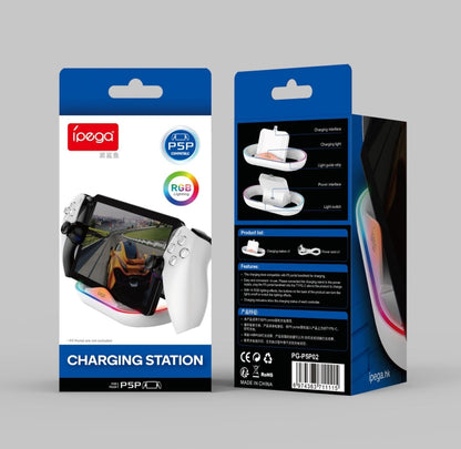 For PlayStation Portal Game Console iPega Charging Base with RGB Light - Charger & Power by IPEGA | Online Shopping South Africa | PMC Jewellery