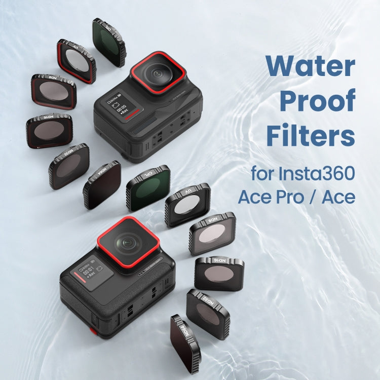 For Insta360 Ace Pro CPL+ND8+ND16+ND32 aMagisn Waterproof Filter Protective Goggles Sports Camera Accessories - Len Accessories by aMagisn | Online Shopping South Africa | PMC Jewellery | Buy Now Pay Later Mobicred