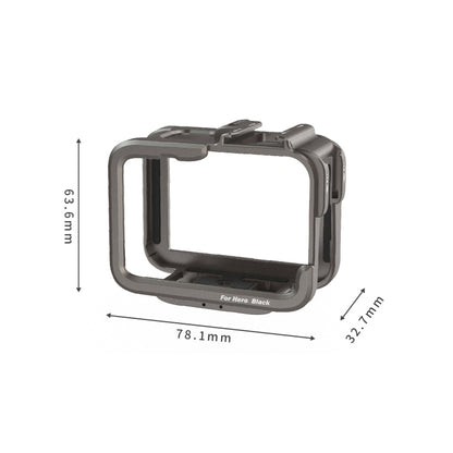 For GoPro HERO11 Black /10 Black /9 Black aMagisn Ultra-Light Metal Rabbit Cage Protection Border - Metal Cases by aMagisn | Online Shopping South Africa | PMC Jewellery | Buy Now Pay Later Mobicred