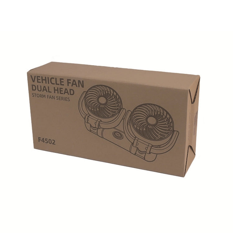 SUITU Car Foldable Cooling Fan Automobile Summer Temperature Reduction Fan, Model: Dual 5V USB Energized - Heating & Fans by SUITU | Online Shopping South Africa | PMC Jewellery | Buy Now Pay Later Mobicred