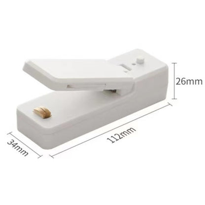 USB Charging Mini Magnetic Sealing Machine Portable Sealing Clip Food Moisture-proof Sealer(White) - Preservation Supplies by PMC Jewellery | Online Shopping South Africa | PMC Jewellery | Buy Now Pay Later Mobicred