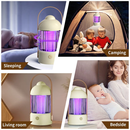 Electric Shock Type Home Night Light Mosquito Killer Outdoor Camping Lamp, Spec: Plug-in Model(Yellow) - Repellents by PMC Jewellery | Online Shopping South Africa | PMC Jewellery | Buy Now Pay Later Mobicred