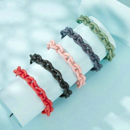 Silicone Acrylic Splicing DIY Bracelet Jewelry(PMB001-GN) - Bracelets by PMC Jewellery | Online Shopping South Africa | PMC Jewellery