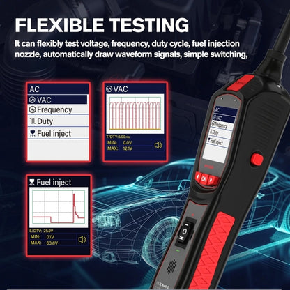 JDiag 6-30V Electrical Detector Fuel Injector Signal Detection Vehicle System Diagnosis(P150) - Electronic Test by JDiag | Online Shopping South Africa | PMC Jewellery | Buy Now Pay Later Mobicred