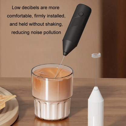 Mini Electric Handheld Milk Frother Cream Stirrer(Black) - Stirrer & Squeezer by PMC Jewellery | Online Shopping South Africa | PMC Jewellery