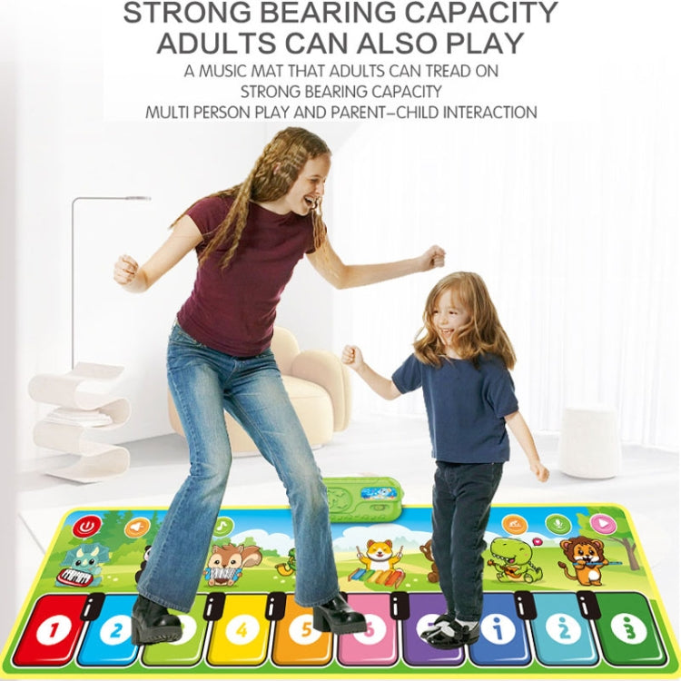 110x36cm Children Piano Mat Footsteps Music Dancing Blanket Parent-Child Multifunctional Game Blanket - Music Toys by PMC Jewellery | Online Shopping South Africa | PMC Jewellery | Buy Now Pay Later Mobicred