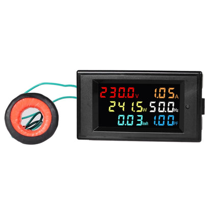 SINOTIMER SPM003 AC LED Digital Voltmeter Frequency Factors Meter Power Monitor, Specification: AC200-450V 100A - Current & Voltage Tester by SINOTIMER | Online Shopping South Africa | PMC Jewellery | Buy Now Pay Later Mobicred