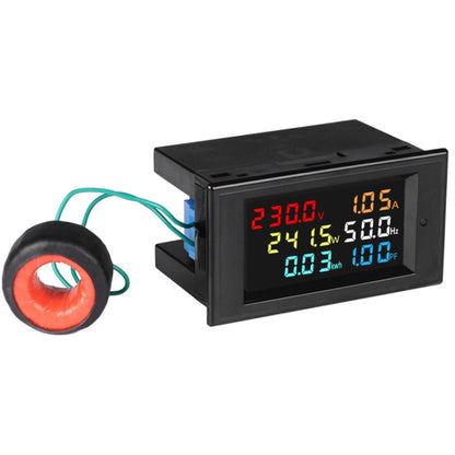 SINOTIMER SPM003 AC LED Digital Voltmeter Frequency Factors Meter Power Monitor, Specification: AC80-300V 100A - Current & Voltage Tester by SINOTIMER | Online Shopping South Africa | PMC Jewellery | Buy Now Pay Later Mobicred