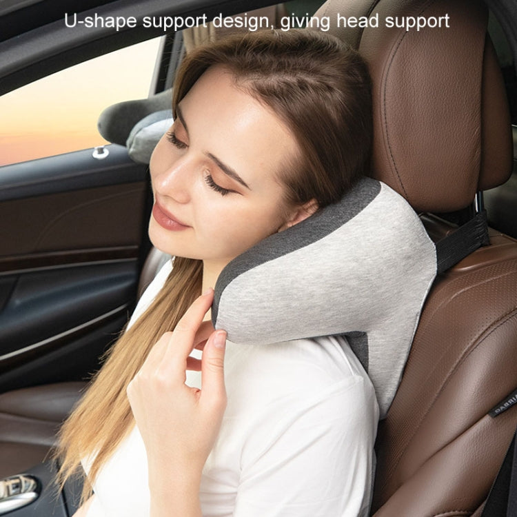 BEWALKER Car Headrest Memory Foam Neck Support Pillow Car Seat Cervical Cushion(Navy) - Seat Accessories by BEWALKER | Online Shopping South Africa | PMC Jewellery | Buy Now Pay Later Mobicred