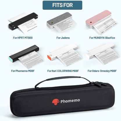 Phomemo Portable Storage Bag For M08F / P831 Printer(Black) - Printer Accessories by Phomemo | Online Shopping South Africa | PMC Jewellery | Buy Now Pay Later Mobicred