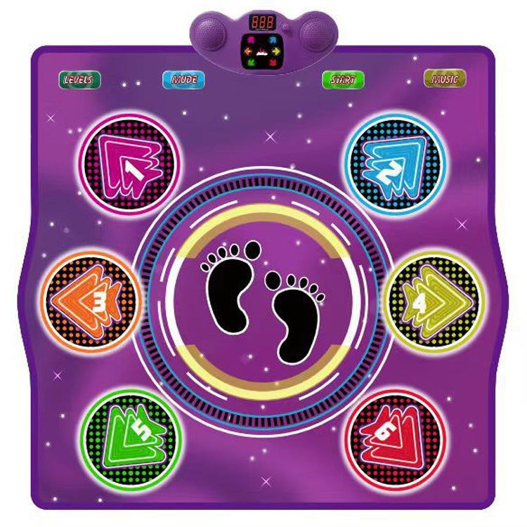 6 Buttons Dance Mat Toys For Kids With Bluetooth / AUX And Built In Music 6 Modes Step Floor Mat - Others by PMC Jewellery | Online Shopping South Africa | PMC Jewellery | Buy Now Pay Later Mobicred