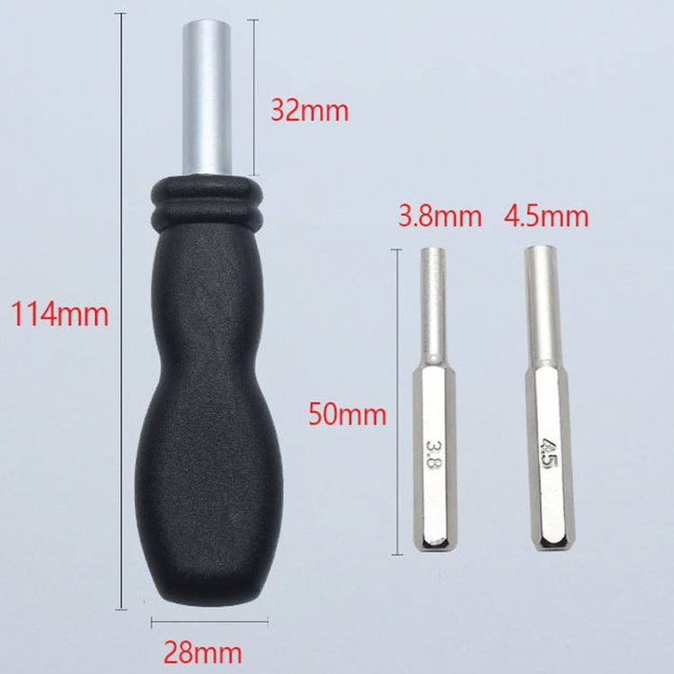 For N64/NGC/SFC Game Console Disassembly Hardware Tools Screwdriver Accessories, Model: Handle - Screwdriver by PMC Jewellery | Online Shopping South Africa | PMC Jewellery