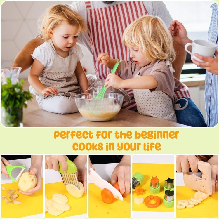 Children Cooking Knife Set Early Childhood Education Kitchen Tools, Spec: 6pcs /Set - Gadgets by PMC Jewellery | Online Shopping South Africa | PMC Jewellery