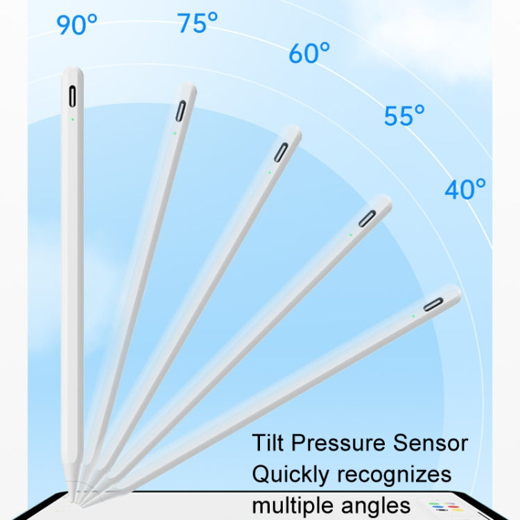 Fast Charge+Touch Switch+Bluetooth Function Anti-false Touch Capacitive Pen for iPad 2018 or Later(White) - Stylus Pen by PMC Jewellery | Online Shopping South Africa | PMC Jewellery | Buy Now Pay Later Mobicred