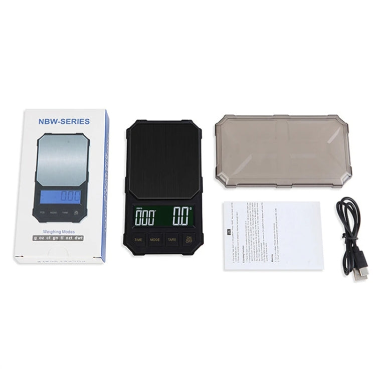 Battery Model 2kg/0.1g Portable Toolbox Digital Scale Jewelry Weighing Tool with Timing - Jewelry Scales by PMC Jewellery | Online Shopping South Africa | PMC Jewellery | Buy Now Pay Later Mobicred