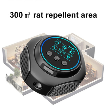 219 Intelligent Ultrasonic Multi-dimensional Frequency Conversion Home Indoor Mouse Repeller(Black) - Repellents by PMC Jewellery | Online Shopping South Africa | PMC Jewellery | Buy Now Pay Later Mobicred