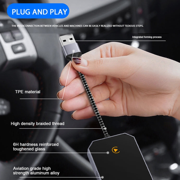 2 in 1 Car Carplay Box Wired to Wireless Bluetooth Adapter - Bluetooth Adapters by PMC Jewellery | Online Shopping South Africa | PMC Jewellery | Buy Now Pay Later Mobicred