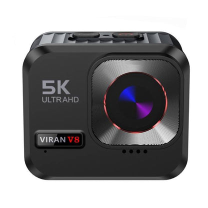 VIRAN V8 5K Ultra-Clear Outdoor Diving Anti-Shake Sports Camera Cycling Helmet Driving Recorder(Black) - Other Camera by VIRAN | Online Shopping South Africa | PMC Jewellery