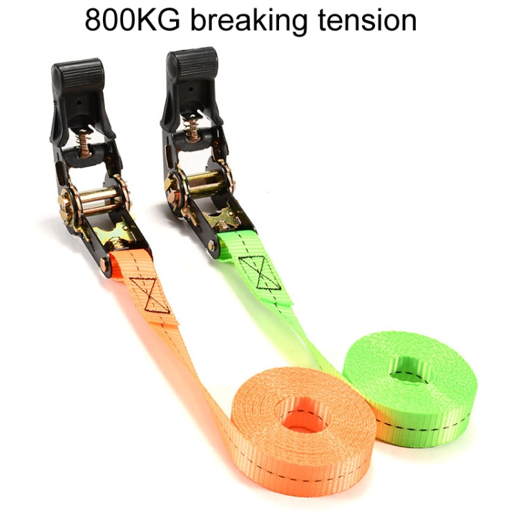 Motorcycle Ratchet Tensioner Cargo Bundling And Luggage Fixing Straps, Specification: Orange 3m - Towing Bars by PMC Jewellery | Online Shopping South Africa | PMC Jewellery | Buy Now Pay Later Mobicred