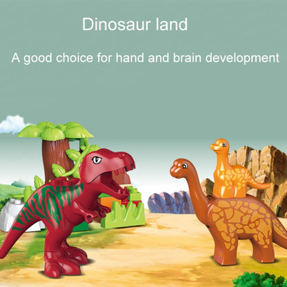 213 40pcs /Box Children Dinosaur Building Block Paradise Large Particle Assembly Household Toys - Building Blocks by PMC Jewellery | Online Shopping South Africa | PMC Jewellery | Buy Now Pay Later Mobicred