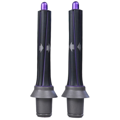 1pair Long Barrels +2 Adapters For Dyson Hair Dryer Curling Iron Accessories - Dyson Accessories by PMC Jewellery | Online Shopping South Africa | PMC Jewellery