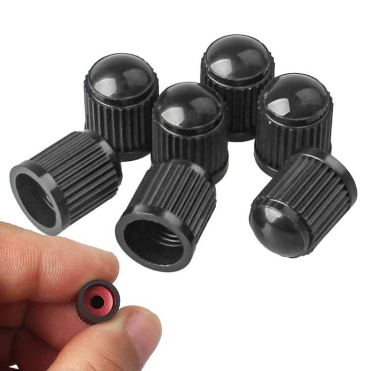 30pcs Car Bicycle Plastic Tire Valve Cap(0.95x1.25cm) - Tire Valve Caps by PMC Jewellery | Online Shopping South Africa | PMC Jewellery