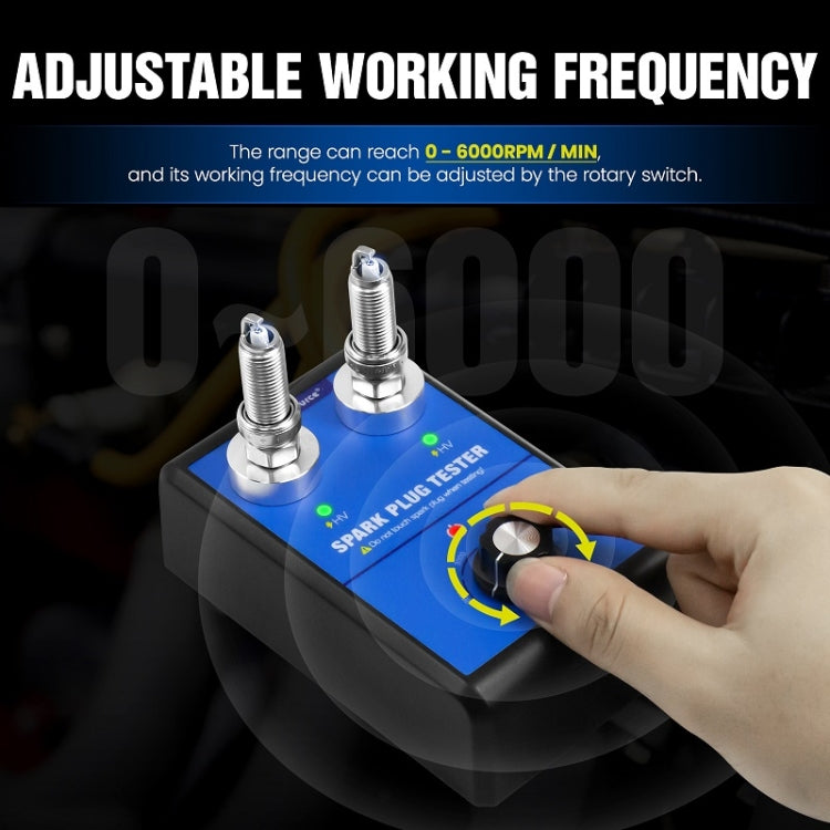 OBDResource High-Pressure Adjustable Dual-Hole Spark Plug Ignition Detector(EU Plug) - Electronic Test by OBDResource | Online Shopping South Africa | PMC Jewellery | Buy Now Pay Later Mobicred