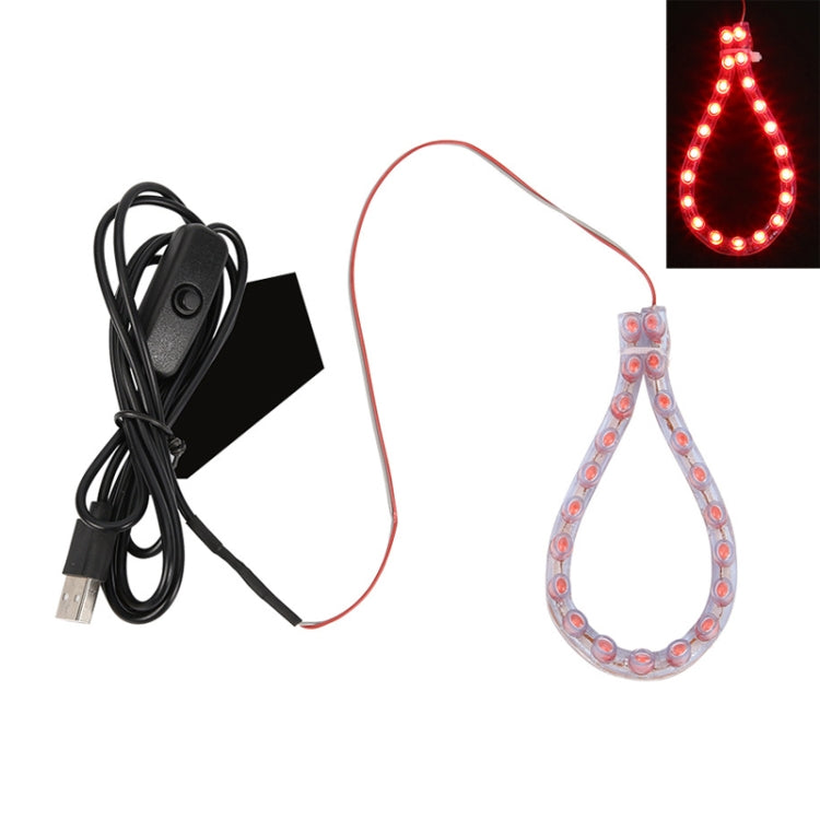 Cab Attract Passengers Lights Private Car Empty Vehicle Reminder Lamp, Model: With Switch Red light - Warning Lights by PMC Jewellery | Online Shopping South Africa | PMC Jewellery | Buy Now Pay Later Mobicred