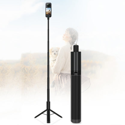 1.22m For Insta360 One X Retractable Integrated Camera Panoramic Invisible Selfie Stick Tripod(YZ712) - Self Monopod Grip by PMC Jewellery | Online Shopping South Africa | PMC Jewellery | Buy Now Pay Later Mobicred