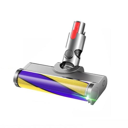For Dyson V7 V8 V10 V11 V15 Vacuum Cleaner Soft Brush Head With Green Light Dust Display Lamp - Dyson Accessories by PMC Jewellery | Online Shopping South Africa | PMC Jewellery