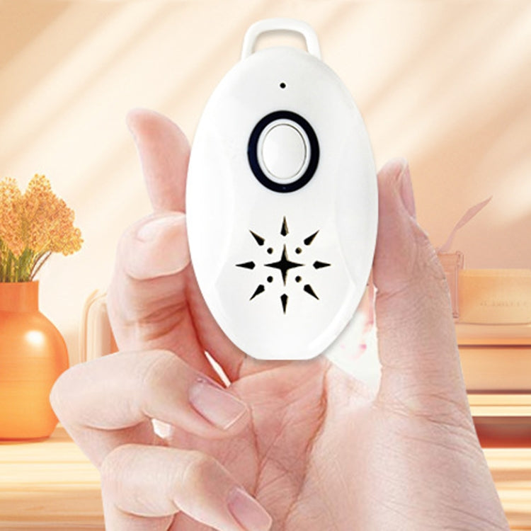 Mini USB Rechargeable Fly Repeller Outdoor Portable Mobile Mosquito Repellent Device(White) - Repellents by PMC Jewellery | Online Shopping South Africa | PMC Jewellery | Buy Now Pay Later Mobicred