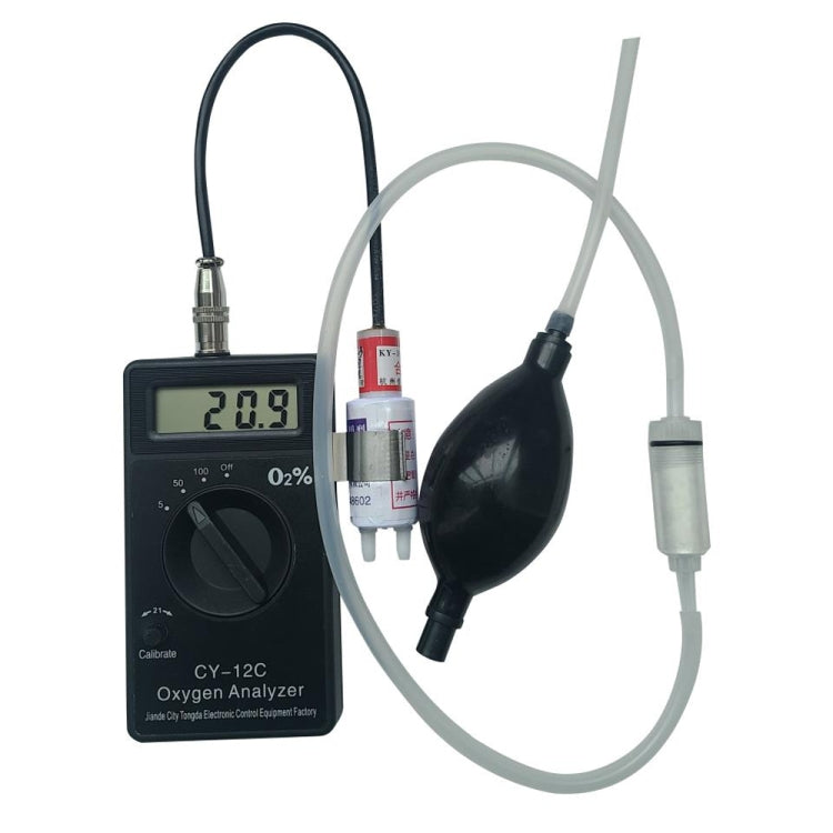 CY-12C Portable Oxygen Analyzer Full Range Oxygen Measurement Device - Gas Monitor by PMC Jewellery | Online Shopping South Africa | PMC Jewellery | Buy Now Pay Later Mobicred