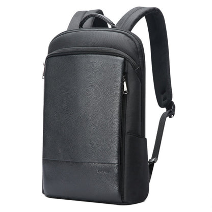 Bopai First-Layer Cowhide Business Commuter Waterproof And Lightweight Laptop Backpack, Color: Deluxe - Backpack by Bopai | Online Shopping South Africa | PMC Jewellery | Buy Now Pay Later Mobicred