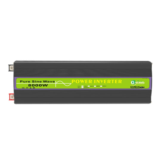 Gurxun 12V-220V 8000W Pure Sine Wave Inverter Car Single Digital Display Voltage Converter - Pure Sine Wave by Gurxun | Online Shopping South Africa | PMC Jewellery | Buy Now Pay Later Mobicred