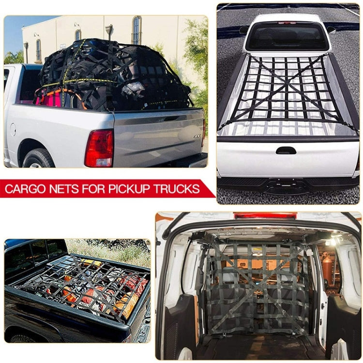 127x106cm Truck Bed Cargo Net Pickup Bed Netting Strap - Stowing Tidying by PMC Jewellery | Online Shopping South Africa | PMC Jewellery | Buy Now Pay Later Mobicred