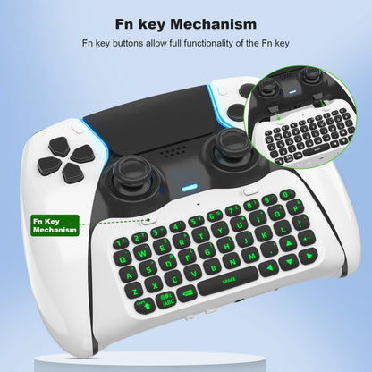 For PS5 JYS-P5172 Gamepad Wireless Bluetooth External Keyboard, Without Gamepad(Black) - Others by JYS | Online Shopping South Africa | PMC Jewellery | Buy Now Pay Later Mobicred