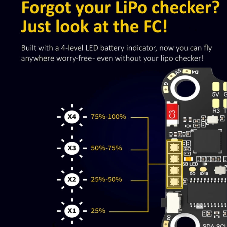 SpeedyBee F405 V3 Flight Controller 3-6S Lipo Barometer For RC Drone - Flight Controller by PMC Jewellery | Online Shopping South Africa | PMC Jewellery | Buy Now Pay Later Mobicred