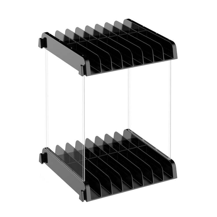 Game Card CD Disk Storage Bracket Wall Mounted Storage CD Case(Black) - Holder by PMC Jewellery | Online Shopping South Africa | PMC Jewellery | Buy Now Pay Later Mobicred