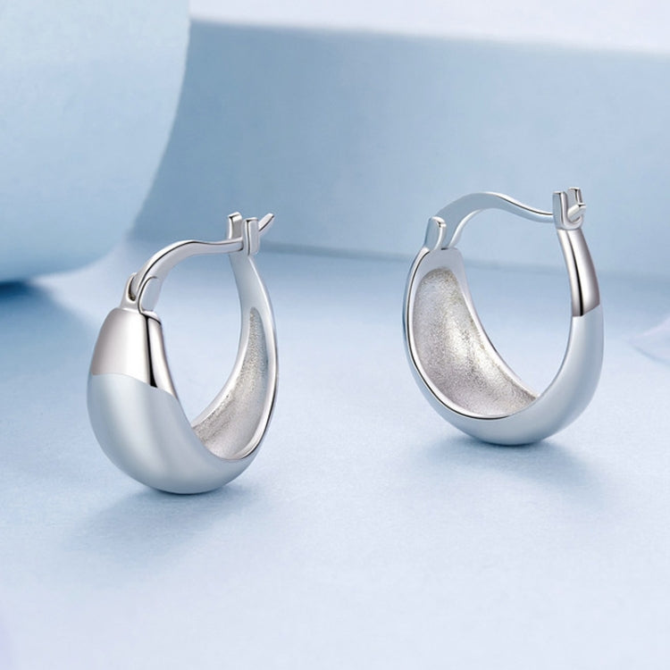 S925 Sterling Silver Metallic Earrings(BSE967) - Stud Earrings & Earrings by PMC Jewellery | Online Shopping South Africa | PMC Jewellery | Buy Now Pay Later Mobicred